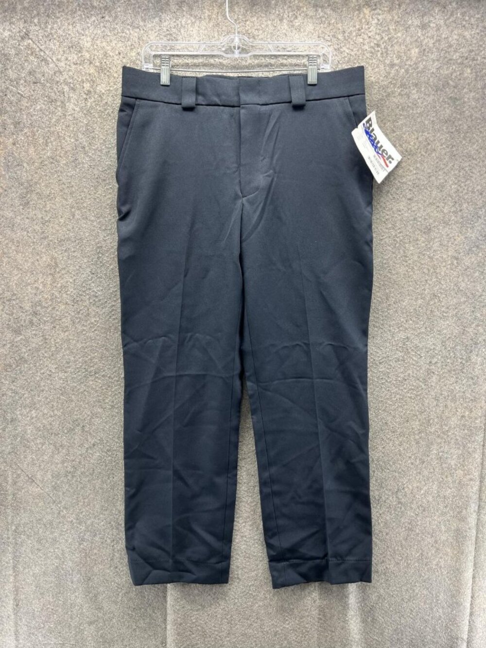 Blauer Pants Womens 12 Dark Navy Twill Straight Workwear Pockets Combat NEW